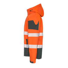 Load image into Gallery viewer, Rainbird Men's Jones Softshell Coat - Orange/Charcoal
