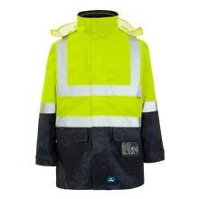 Load image into Gallery viewer, Rainbird Men's 4-in-1 Utility Jacket &amp; Vest - Yellow/Navy
