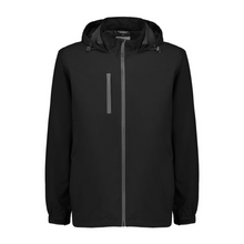 Load image into Gallery viewer, Syzmik Unisex Superlight Packable Rain Jacket - Black
