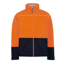 Load image into Gallery viewer, Rainbird Men's Lumber Jacket - Orange/Navy
