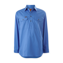 Load image into Gallery viewer, Mustang Men's Closed Front Workshirt - Light Blue
