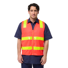 Load image into Gallery viewer, KingGee Men's Vic Roads Vest - Red
