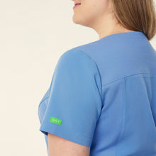 Load image into Gallery viewer, NNT Women's Helen Scrub Top - Light Blue
