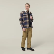 Load image into Gallery viewer, Hard Yakka Men's Heritage Trucker Sherpa Jacket - Woodlands
