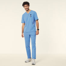 Load image into Gallery viewer, NNT Unisex Drew Scrub Pants - Light Blue
