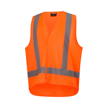 Load image into Gallery viewer, KingGee Men's Originals Hi-Vis H Back Tail Vest - Orange
