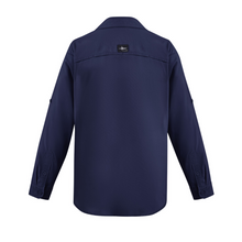 Load image into Gallery viewer, Syzmik Men's Outdoor Long Sleeve Shirt - Navy
