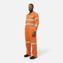 Load image into Gallery viewer, KingGee Men's Originals Hi-Vis Vented Taped Overall - Orange
