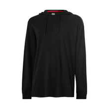 Load image into Gallery viewer, Hard Yakka Men's Long Sleeve Tee Hood - Black
