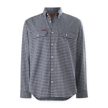 Load image into Gallery viewer, Mustang Men's Formal Check Shirt - Navy Check
