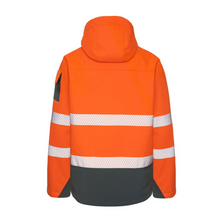 Load image into Gallery viewer, Rainbird Men's Jones Softshell Coat - Orange/Charcoal
