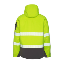 Load image into Gallery viewer, Rainbird Men's Jones Softshell Coat - Yellow/Charcoal
