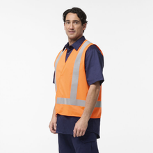 Load image into Gallery viewer, KingGee Men's Originals Hi-Vis H Back Polyester Vest - Orange
