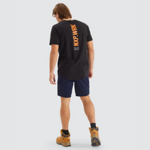 Load image into Gallery viewer, NXP Men's Blueprint Dual Curved T-Shirt - Solid Black
