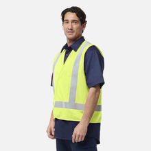Load image into Gallery viewer, KingGee Men's Originals Hi-Vis H Back Polyester Vest - Yellow
