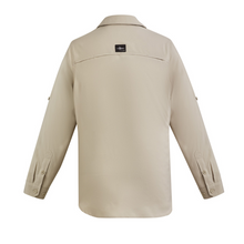 Load image into Gallery viewer, Syzmik Men's Outdoor Long Sleeve Shirt - Sand
