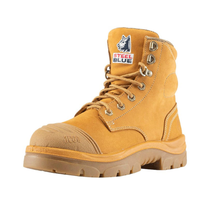 Load image into Gallery viewer, Steel Blue Women's Argyle Zip Ladies - Wheat TPU Scuff - Wheat
