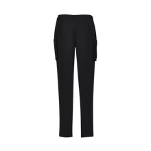 Load image into Gallery viewer, Biz Care Women's Avery L M-Pkt Slim Scrub Pant - Black
