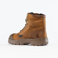 Load image into Gallery viewer, Steel Blue Men's Argyle Zip Scuff Waterproof - Distressed Brown
