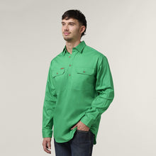 Load image into Gallery viewer, Mustang Men's Closed Front Workshirt - Green
