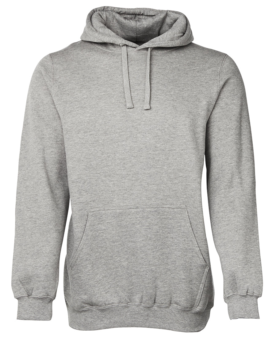 JB's Wear Men's Fleecy Hoodie - Marle Grey - Hoodies/Jumpers