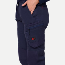 Load image into Gallery viewer, Hard Yakka Women's Toughmaxx Cuffed Pant - Navy
