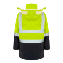 Load image into Gallery viewer, Rainbird Men's 4-in-1 Utility Jacket &amp; Vest - Yellow/Navy
