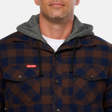 Load image into Gallery viewer, Hard Yakka Men's Quilted Shacket - Dark Oak
