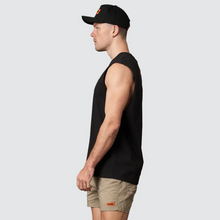 Load image into Gallery viewer, NXP Men's Blueprint Relaxed Muscle Tee - Solid Black
