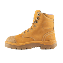 Load image into Gallery viewer, Steel Blue Women's Argyle Zip Ladies - Wheat TPU Scuff - Wheat
