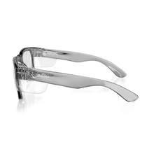 Load image into Gallery viewer, Safestyle Fusions Graphite Frame Clear Lens - Graphite/Clear
