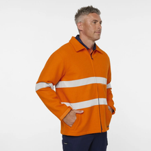 Load image into Gallery viewer, KingGee Men's Originals Hi Vis Taped Bluey Jacket - Orange
