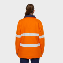 Load image into Gallery viewer, KingGee Women's Originals Hi Vis Taped Bluey Jacket - Orange
