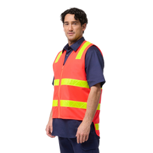 Load image into Gallery viewer, KingGee Men's Vic Roads Vest - Red
