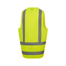 Load image into Gallery viewer, KingGee Men's Originals Hi-Vis H Back Tail Vest - Yellow
