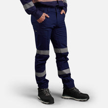 Load image into Gallery viewer, KingGee Men&#39;s Workcool Pro Bio Motion Pants - Navy
