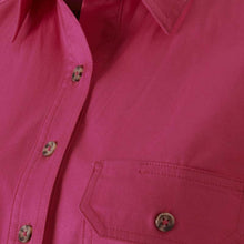 Load image into Gallery viewer, Mustang Women's Closed Front Workshirt - Hot Pink
