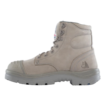 Load image into Gallery viewer, Steel Blue Men's Argyle Zip Scuff Ankle Work Boot - Granite
