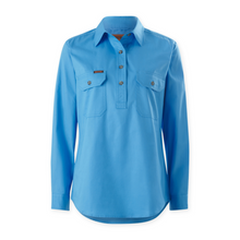 Load image into Gallery viewer, Mustang Women's Closed Front Workshirt - Cornflower
