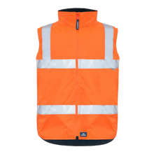 Load image into Gallery viewer, Rainbird Men's 4-in-1 Utility Jacket &amp; Vest - Orange/Navy
