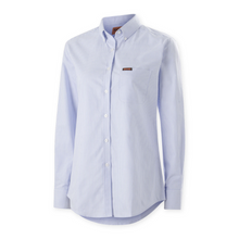 Load image into Gallery viewer, Mustang Women's Formal Shirt - Blue Stripe
