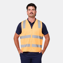 Load image into Gallery viewer, KingGee Men's Originals Vic Rail Safety Vest - Orange
