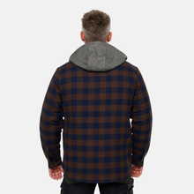Load image into Gallery viewer, Hard Yakka Men's Quilted Shacket - Dark Oak
