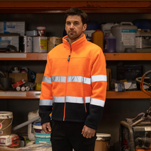 Load image into Gallery viewer, Rainbird Men's Lumber Jacket W Tape - Orange/Navy
