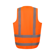 Load image into Gallery viewer, KingGee Men's Originals Hi-Vis H Back Tail Vest - Orange
