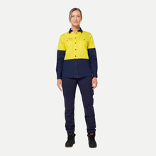 Load image into Gallery viewer, Hard Yakka Women's Toughmaxx Cuffed Pant - Navy

