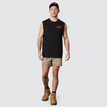 Load image into Gallery viewer, NXP Men's Blueprint Relaxed Muscle Tee - Solid Black
