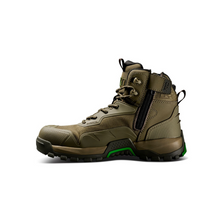 Load image into Gallery viewer, FXD Men's Wb-6 Dura900 Nitrolite Mid Cut Work Boots - Limited Edition - Military Green
