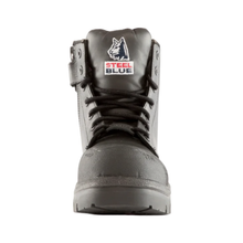 Load image into Gallery viewer, Steel Blue Women's Argyle Ladies Zip Scuff Composite - Black
