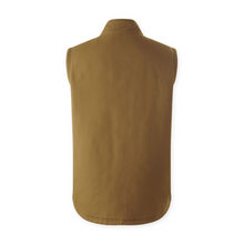 Load image into Gallery viewer, Mustang Men's Outback Canvas Vest - Dark Tan
